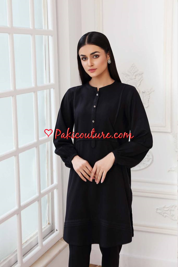 casual simple black dresses pakistani