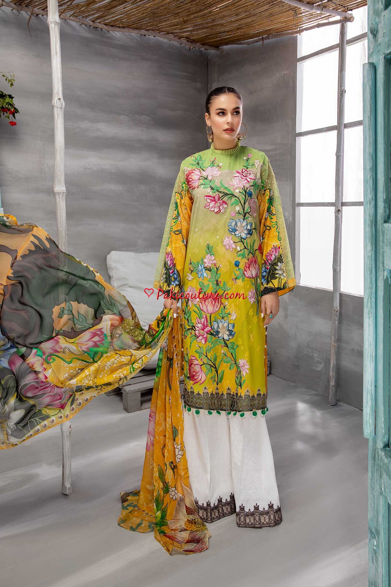 Adan’s Libas Azure Exclusive Lawn Collection 2021 Shop Online Buy