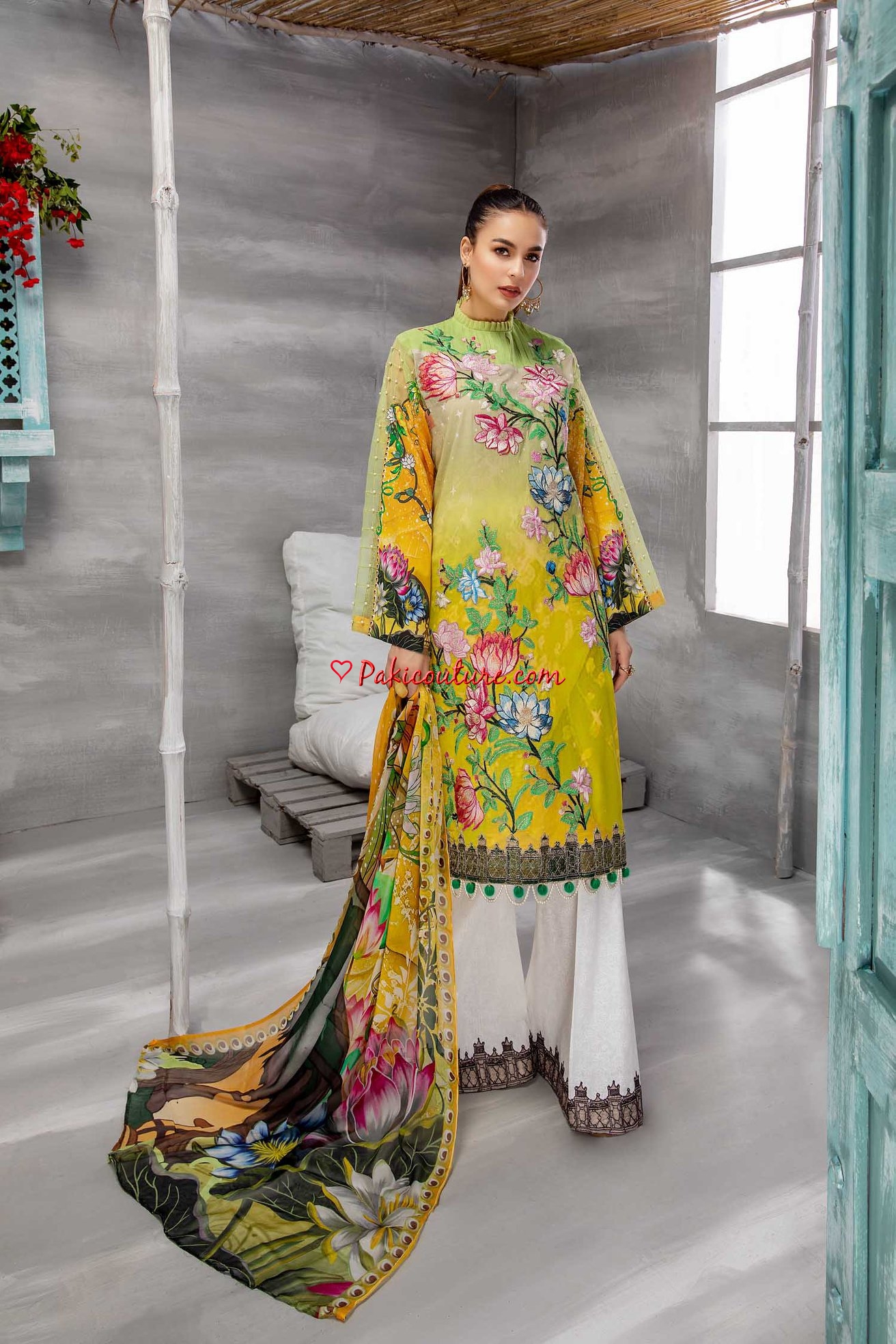 Adan’s Libas Azure Exclusive Lawn Collection 2021 Shop Online Buy