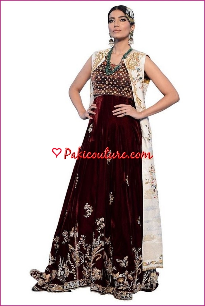 Pakistani anarkali suits 2017 sale