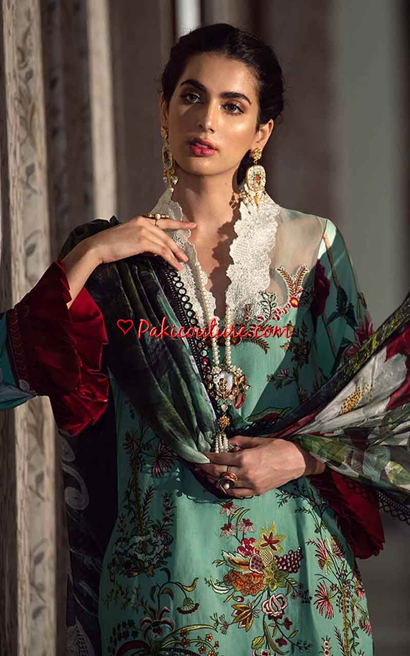 asifa nabeel lawn collection vol 4