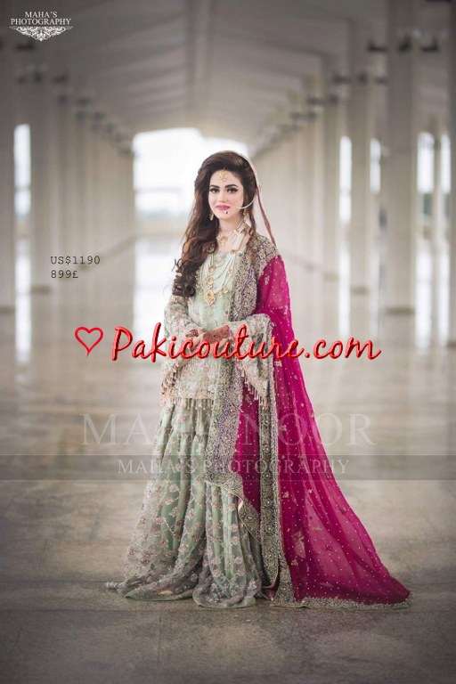 bridal dress pakistani 2019