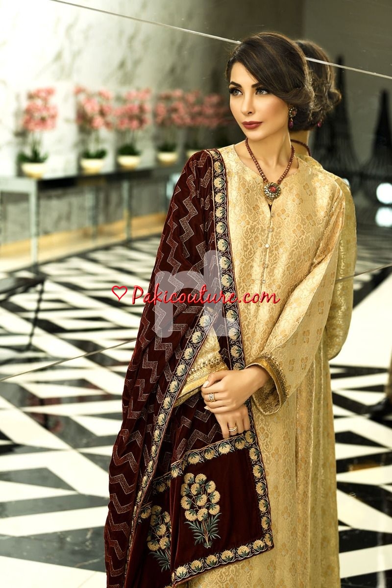 Nishat Linen Luxury Pret Winter Collection 2020 Shop Online Buy Pakistani Fashion Dresses. Pakistani Branded Latest Clothes
