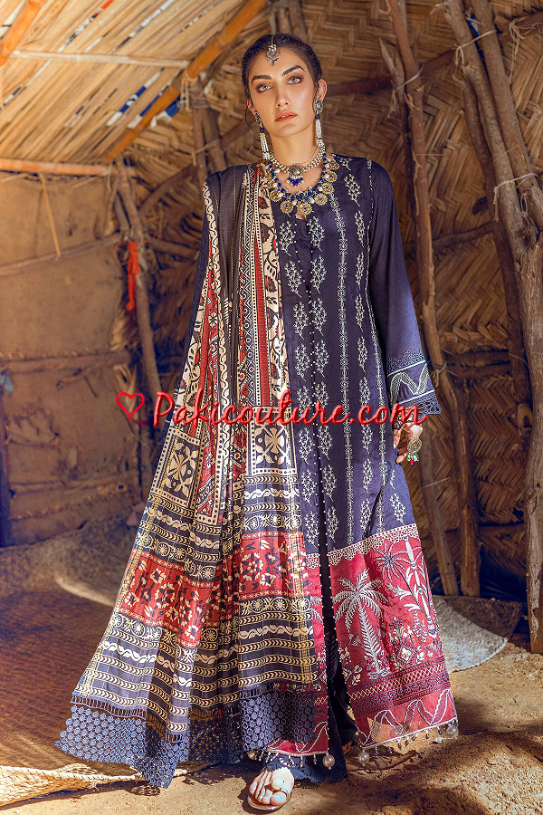 Linen dresses pakistani best sale 2018