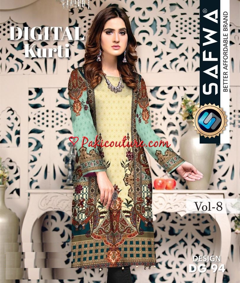 safwa digital kurti 2020 with price
