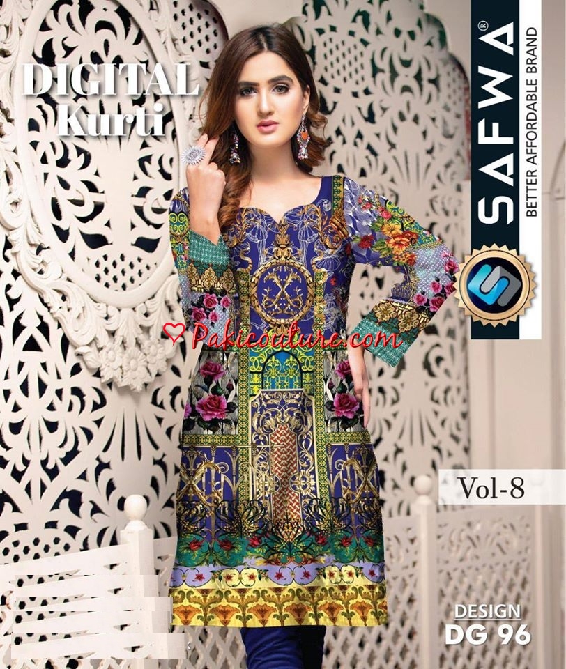 safwa digital kurti 2020 with price