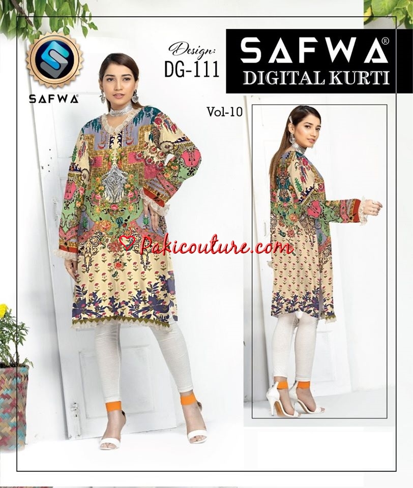 safwa digital kurti 2020 with price
