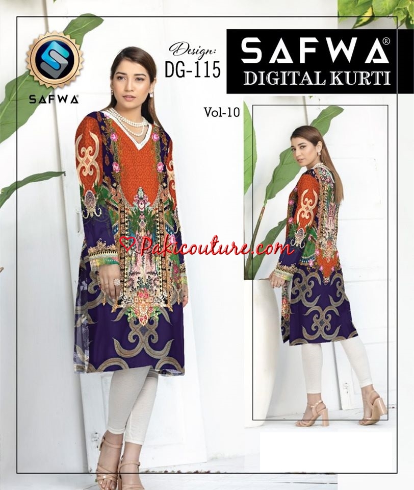 safwa digital kurti 2020 with price