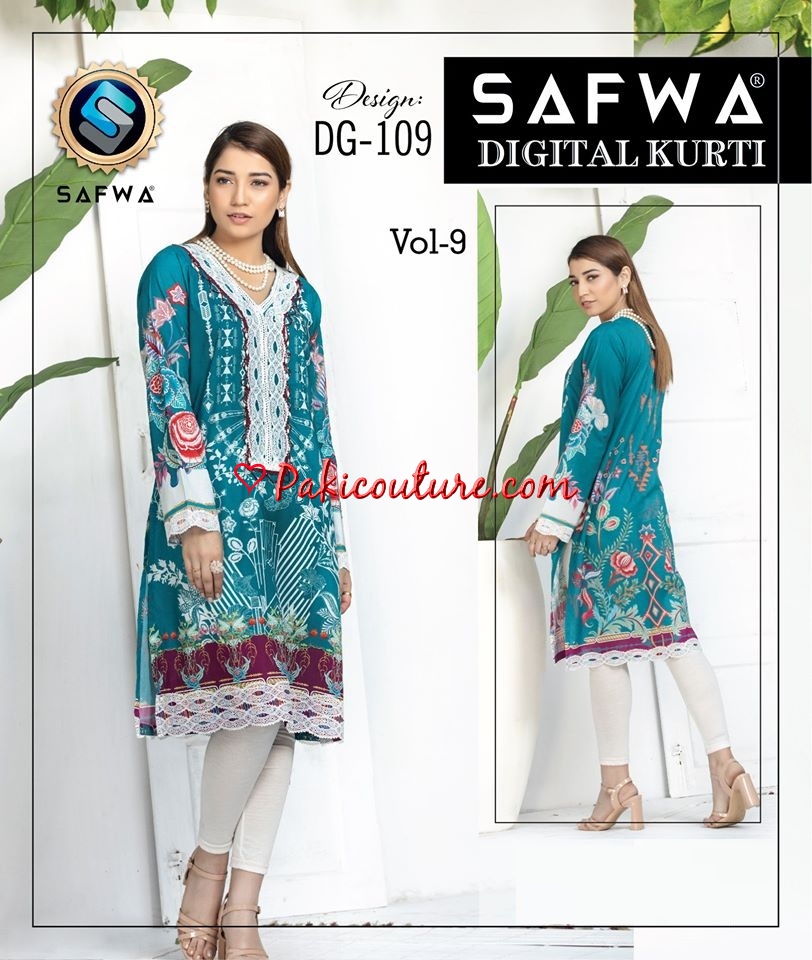 safwa digital kurti 2020 with price