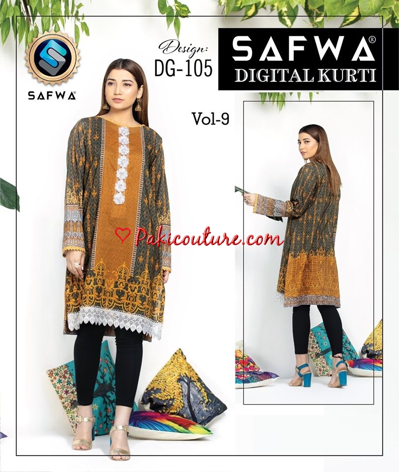 safwa digital kurti 2020 with price