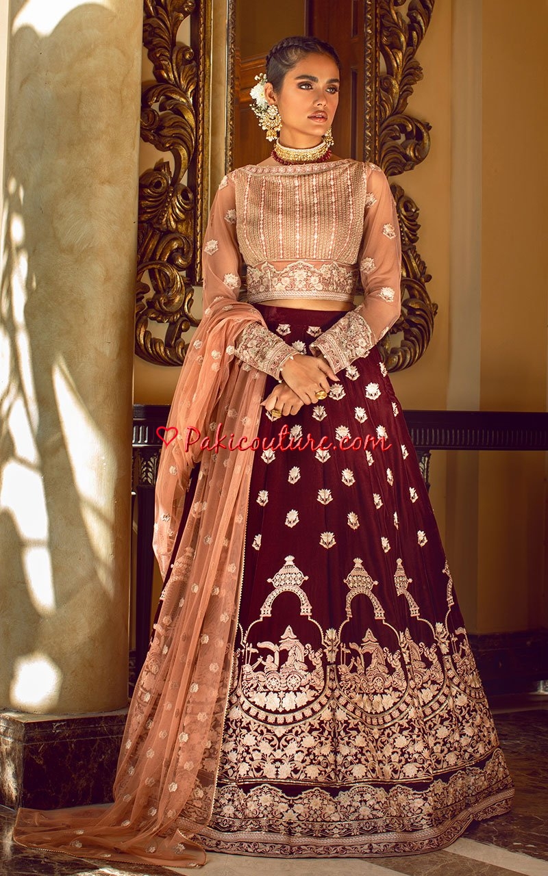 Thread and motifs bridal wear cheap